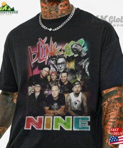 Blink 182 Music Shirt 90S Vintage Nine Album 2023 Graphic Unisex Tee Tour Classic T-Shirt Blink 182 Music Shirt 90S Vintage Nine Album 2023 Graphic Unisex Tee Tour Classic T-Shirt