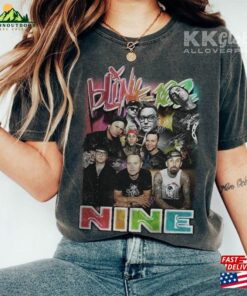 Blink 182 Music Shirt 90S Vintage Nine Album 2023 Graphic Unisex Tee Tour Classic T-Shirt 2 Blink 182 Music Shirt 90S Vintage Nine Album 2023 Graphic Unisex Tee Tour Classic T Shirt 3