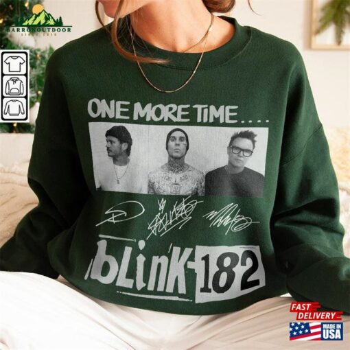 Blink 182 One More Time 90S Music Shirt Bootleg Boy Band Vintage Y2k Sweatshirt Classic