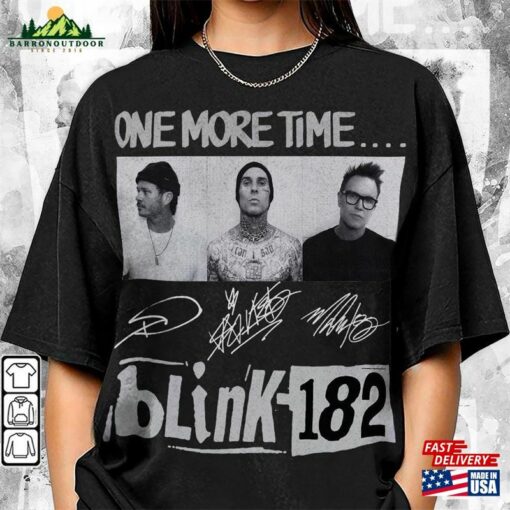 Blink 182 One More Time 90S Music Shirt Bootleg Boy Band Vintage Y2k Sweatshirt Classic