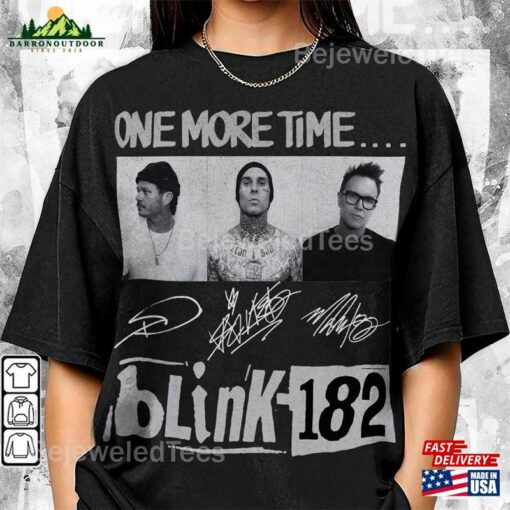 Blink 182 One More Time 90S Music Shirt Bootleg Boy Band Vintage Y2k Sweatshirt Hoodie