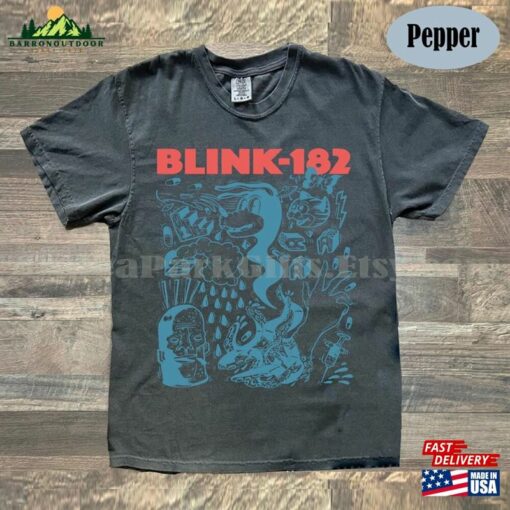 Blink 182 Reunite Tour 2022 T-Shirt Vtg Unisex Tee 90S Funny Gifts Hoodie