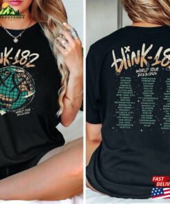 Blink 182 Shirt Rock N Roll World Tour 2023 Classic Hoodie
