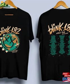 Blink 182 Shirt The World Tour 2023 2024 Merch T Shirt Sweatshirt 1