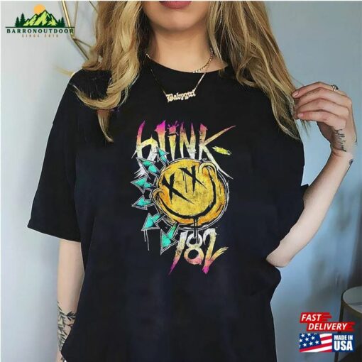 Blink 182 Shirt The World Tour 2023 2024 Rock N Sweatshirt T-Shirt