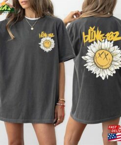 Blink 182 Shirt Vintage Daisy Flower T-Shirt Hoodie Classic