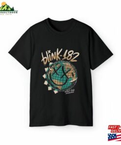 Blink 182 Smiley World Tour 2023 2024 T-Shirt Sweatshirt Unisex