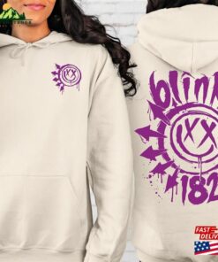 Blink 182 Sweatshirt 2024 Tour Smile Face Unisex 3