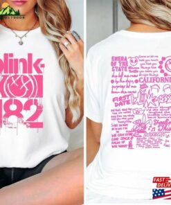 Blink 182 The World Tour 2023 2024 2 Sides Shirt Rock N Sweatshirt Hoodie 1