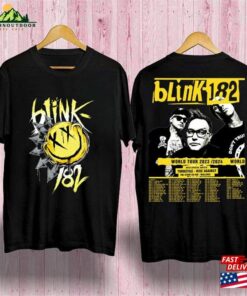 Blink 182 The World Tour 2023 2024 Shirt Rock Nroll T Shirt Unisex 1