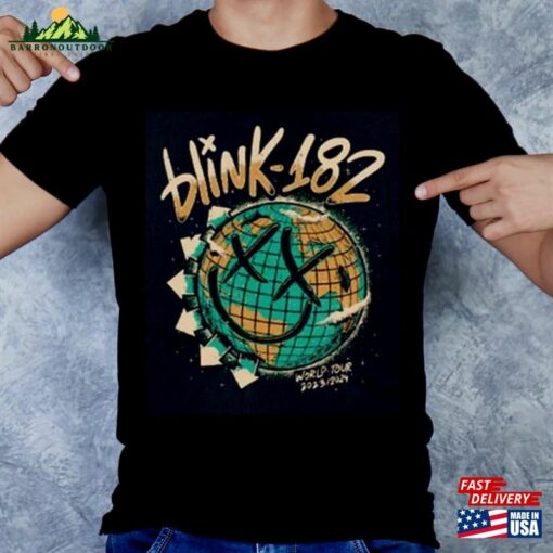 Blink 182 The World Tour 2023 Shirt Unisex Sweatshirt