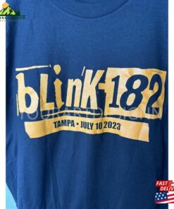 Blink 182 Tour Shirt Official Tampa Florida Show July 10 2023 The World 2024 Rock N Hoodie Unisex 2 Blink 182 Tour Shirt Official Tampa Florida Show July 10 2023 The World 2024 Rock N Hoodie Unisex 3
