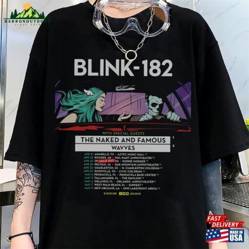 Blink 182 Tour Shirt Rock N’roll Classic Hoodie