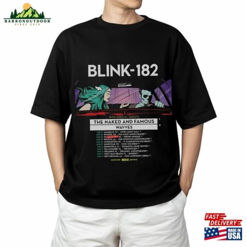 Blink 182 Tour Shirt Rock N’roll Classic Hoodie