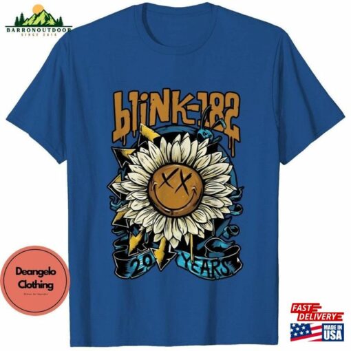 Blink 182 Tour Shirt Unisex Cotton Tshirt 2023 World B182 Merch Hoodie Classic