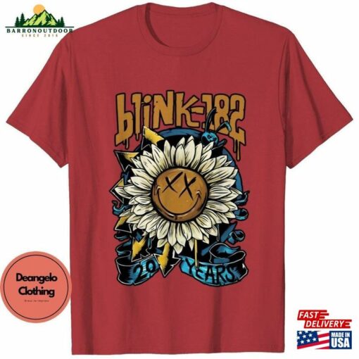 Blink 182 Tour Shirt Unisex Cotton Tshirt 2023 World B182 Merch Hoodie Classic