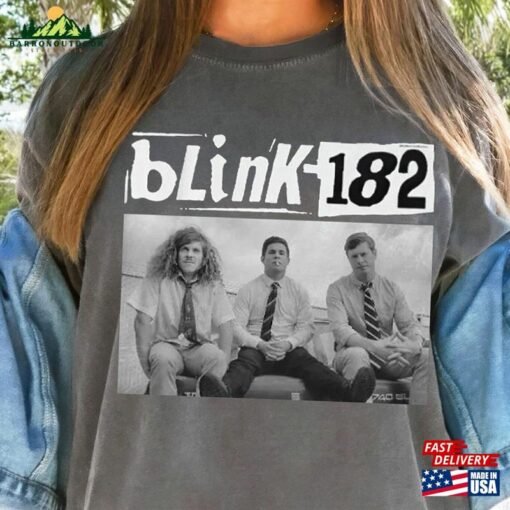 Blink 182 Workaholics Mashup Comfort Colors T-Shirt Music Band Shirt Tv Show Parody Unisex