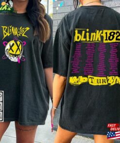 Blink 182 World Tour 2023 2024 Music Shirt 2 Sides 90S Boy Band Vintage Y2k Sweatshirt Hoodie