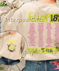 Blink 182 World Tour 2023 2024 Music Shirt 2 Sides 90S Boy Band Vintage Y2k Sweatshirt Hoodie Classic Blink 182 World Tour 2023 2024 Music Shirt 2 Sides 90S Boy Band Vintage Y2k Sweatshirt Hoodie Classic