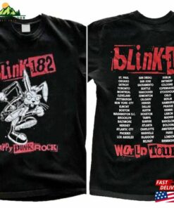 Blink 182 World Tour 2023 Shirt T-Shirt Hoodie Sweatshirt Blink 182 World Tour 2023 Shirt T-Shirt Hoodie Sweatshirt