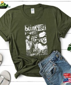 Blink 182 World Tour 2023 Shirt Vintage Sweatshirt Band Tee Unisex