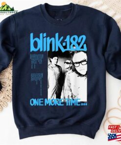 Blink Vintage 182 One More Time Shirt Comfort Colors Band Tee Hoodie Sweatshirt