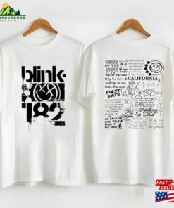 Blink182 The World Tour 2023 Shirt Blink Smile 182 Music Hoodie Sweatshirt Blink182 The World Tour 2023 Shirt Blink Smile 182 Music Hoodie Sweatshirt