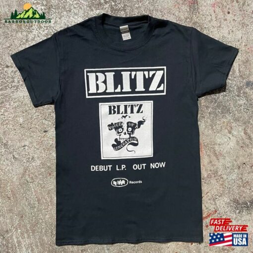 Blitz No Future Flyer Shirt Sweatshirt Unisex