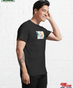 Blockchain Abstract Art Neon Block Circuits Classic T-Shirt Unisex 3 Blockchain Abstract Art Neon Block Circuits Classic T Shirt Unisex 4