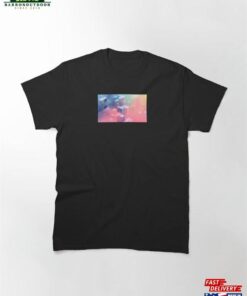 Blockchain Abstract Art Neon Blocks Classic T-Shirt Unisex