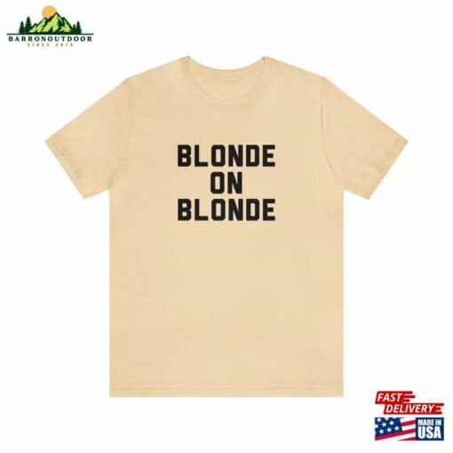 Blonde On T-Shirt Classic Rock Bob Hoodie