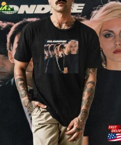 Blondie Self Title Lp Vinyl Record Cover Tee Unisex T-Shirt Blondie Self Title Lp Vinyl Record Cover Tee Unisex T-Shirt