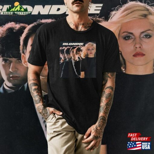 Blondie Self Title Lp Vinyl Record Cover Tee Unisex T-Shirt