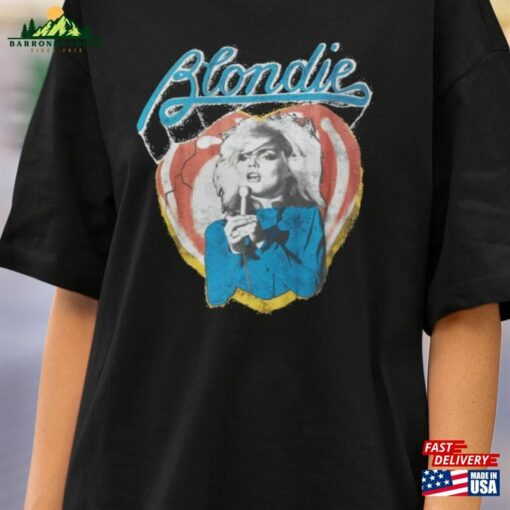 Blondie Shirt Rock Band Music Funny Vintage T-Shirt Hoodie