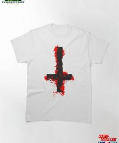 Blood Cross (Crucifix) Classic T-Shirt Hoodie Sweatshirt