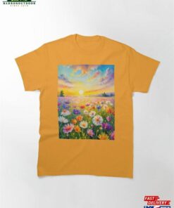 Blooming Spring Meadow Classic T-Shirt Sweatshirt Hoodie Blooming Spring Meadow Classic T-Shirt Sweatshirt Hoodie