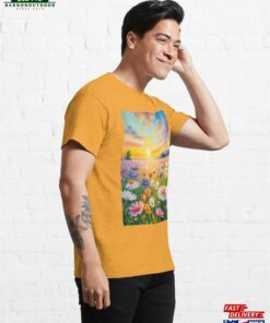 Blooming Spring Meadow Classic T-Shirt Sweatshirt Hoodie 3 Blooming Spring Meadow Classic T Shirt Sweatshirt Hoodie 4