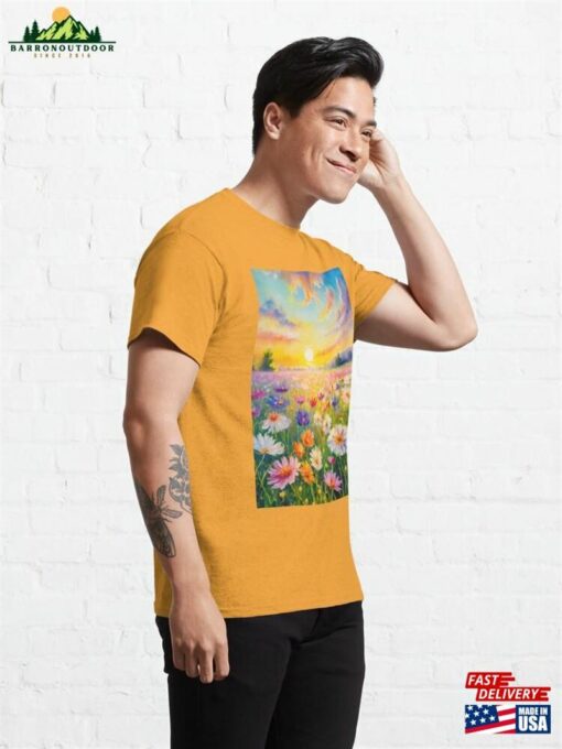 Blooming Spring Meadow Classic T-Shirt Sweatshirt Hoodie