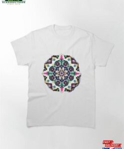 Blossom Mandala Embracing Nature’s Round Dance Classic T-Shirt Hoodie