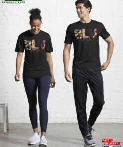 Blu Detiger T Shirt Sticker Active Unisex Classic 1