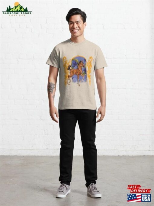 Bluberry Flavoured Horse Classic T-Shirt