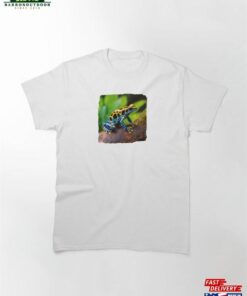 Blue And Yellow Poison Dart Frog 03 Classic T Shirt Sweatshirt 2