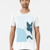 Blue Cat Shadow Premium T-Shirt Hoodie Classic