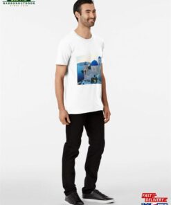 Blue Domes Of Oia Santorini Sweatshirt Classic