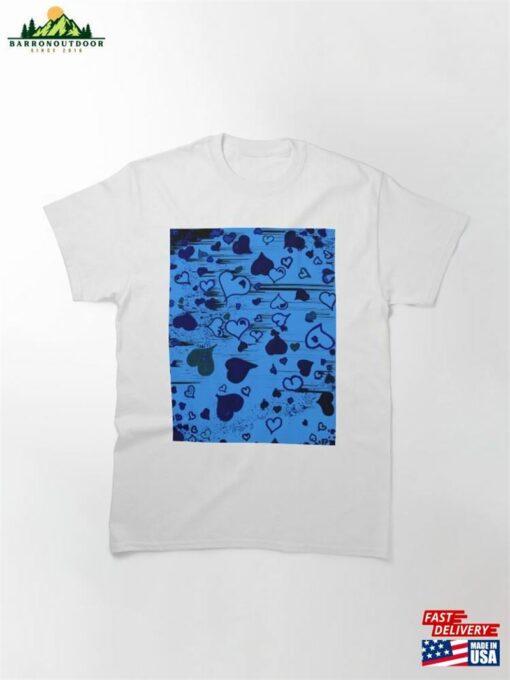 Blue Hearts Classic T-Shirt Unisex