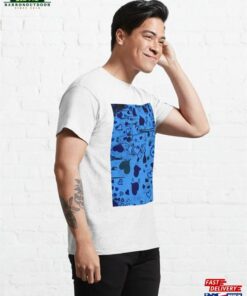 Blue Hearts Classic T-Shirt Unisex 3 Blue Hearts Classic T Shirt Unisex 4