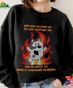 Blue Muffin Emotions Shirt Madness Bluey Classic Sweatshirt