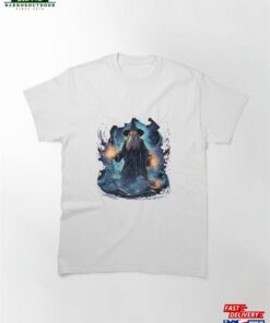 Blue Wizard Of The Void Classic T-Shirt Unisex