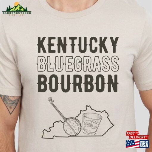 Bluegrass Shirt Kentucky Bourbon Whiskey Sweatshirt Unisex