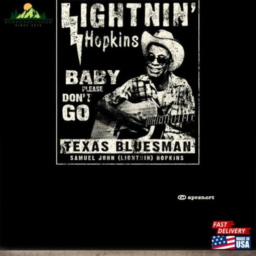 Blues T Shirt Lightnin’hopkins Unisex T-Shirt